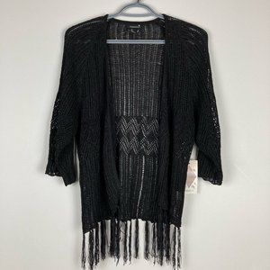 Forever 21 Open Knit Cardigan Medium